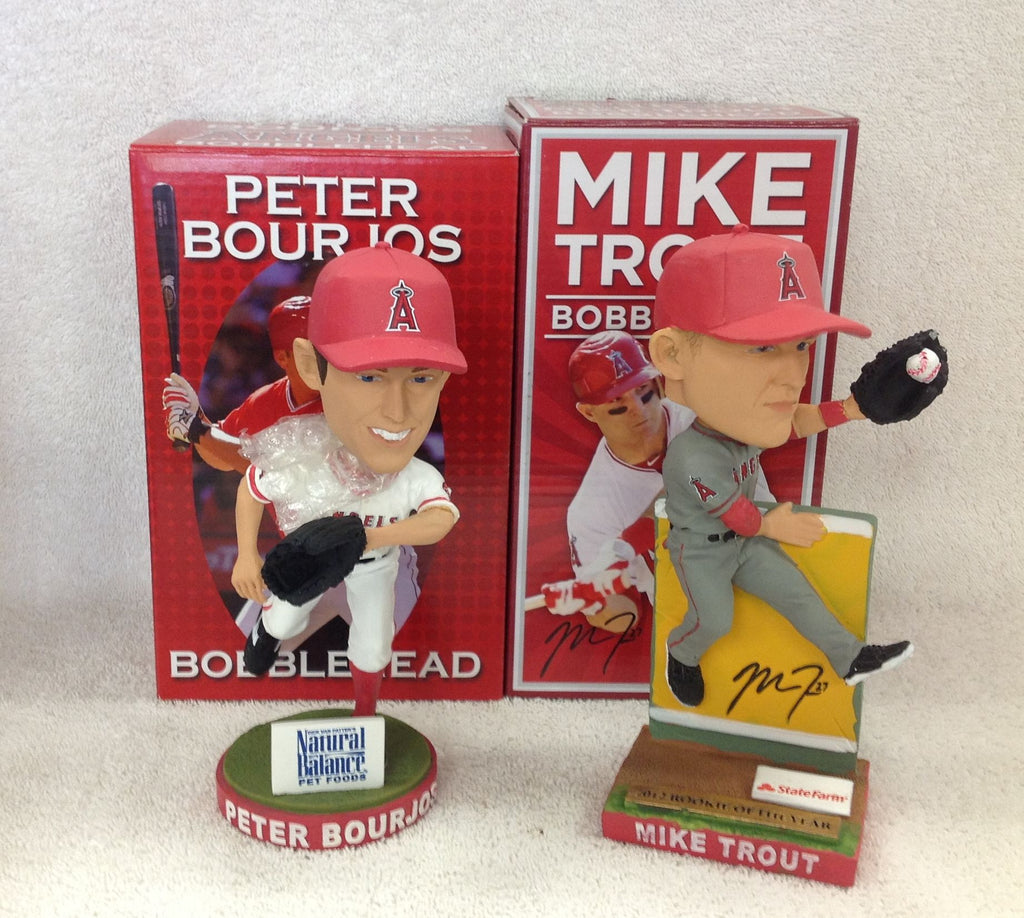 Mike Trout and Peter Bourjos Bobblehead Set — BobblesGalore