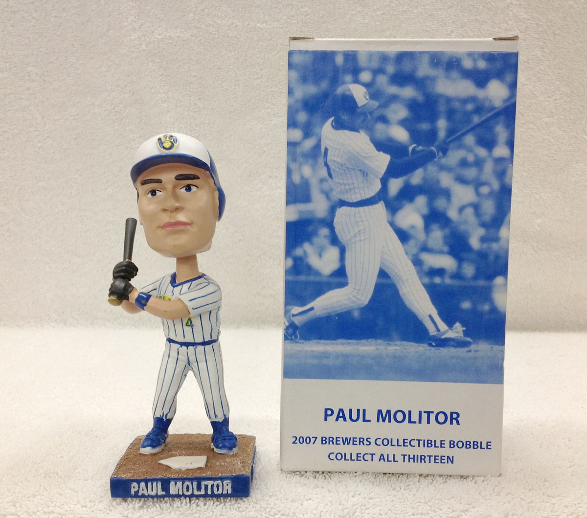 June 28, 2015 Milwaukee Brewers vs Minnesota Twins - Paul Molitor  Bobblehead - Stadium Giveaway Exchange