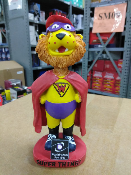 Superthing Tabacco Free Mascot Bobblehead