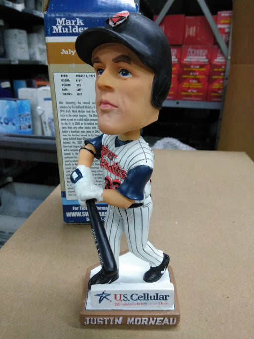 Justin Morneau Swing of Quad River Bandits Bobble Bobblehead