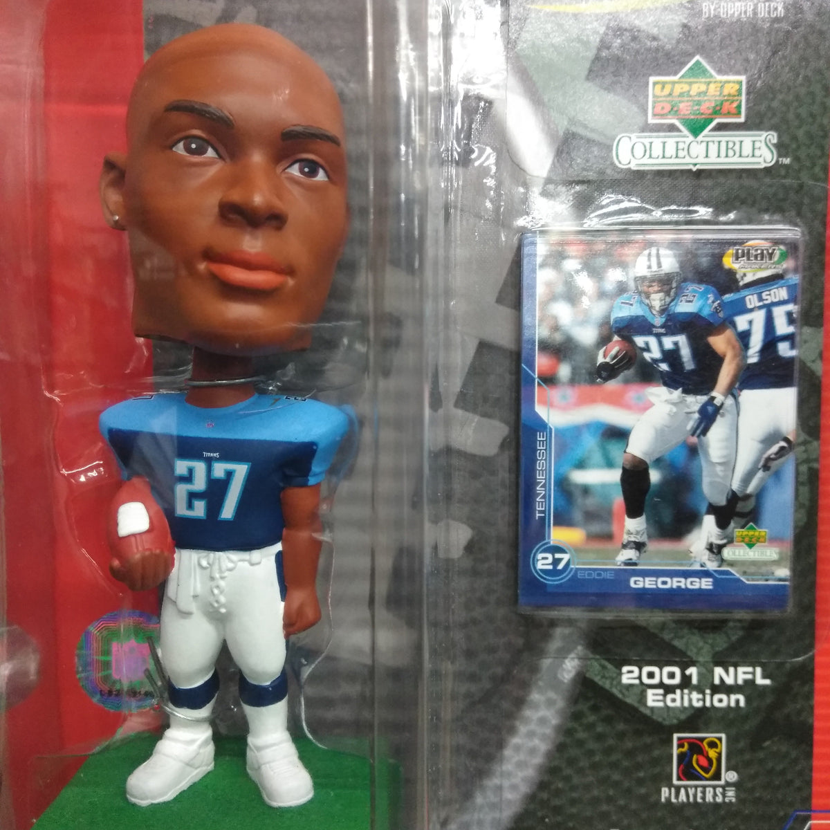 Eddie George Tennessee Titans Bobblehead — BobblesGalore