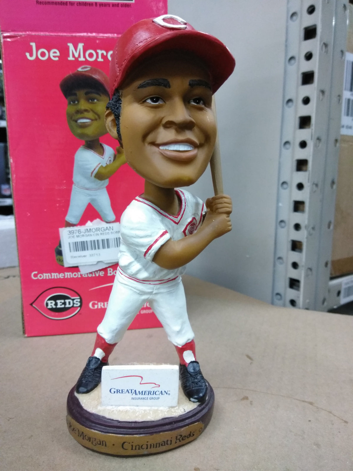 Joe Morgan Cincinnati Reds Bobblehead