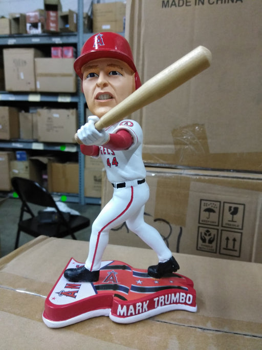 Mark Trumbo California Angels Flag Base FOCO 2013 Los Angeles Angels Bobblehead