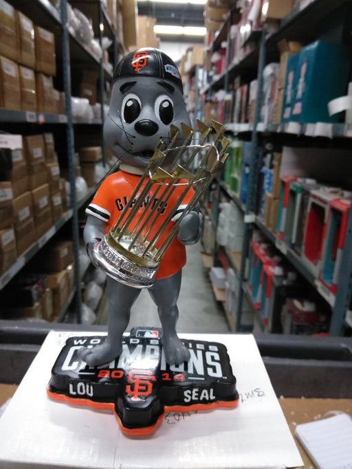 San Francisco Giants Mascot Lou Seal Bobblehead Giveaway