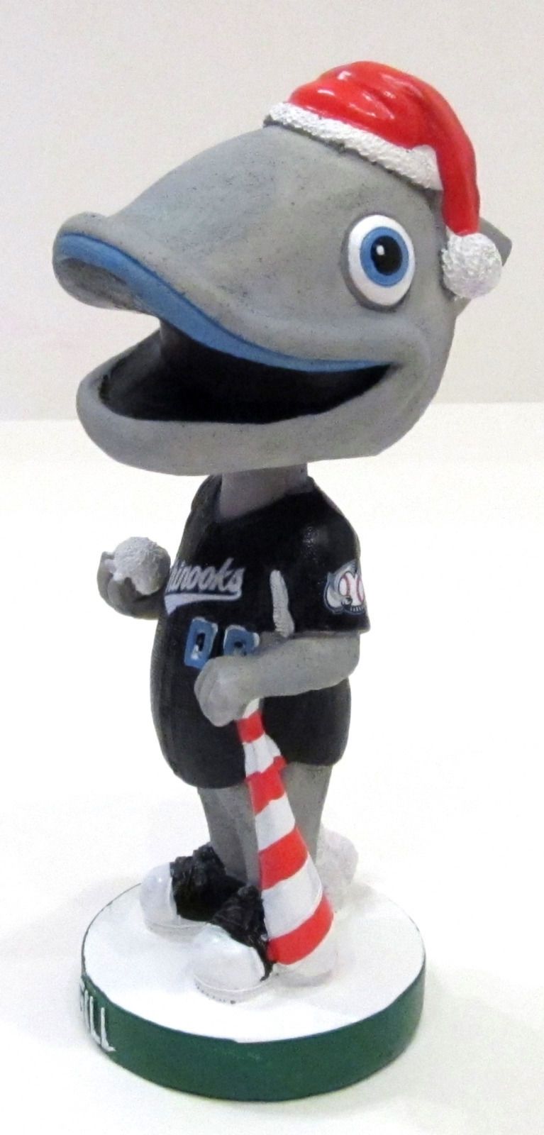 NIB 2018 GILL MASCOT LAKESHORE CHINOOKS BOBBLEHEAD MILWAUKEE BREWERS TEAM  STORE