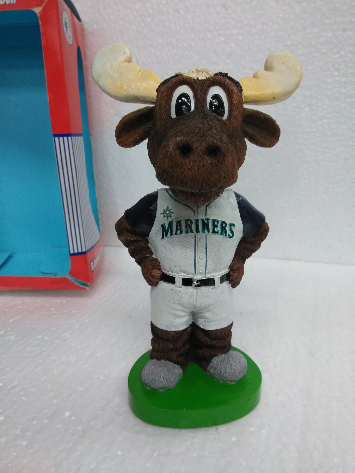 Mariner Moose Seattle Mariners 2023 City Connect Mascot Bobblehead Officially Licensed by MLB