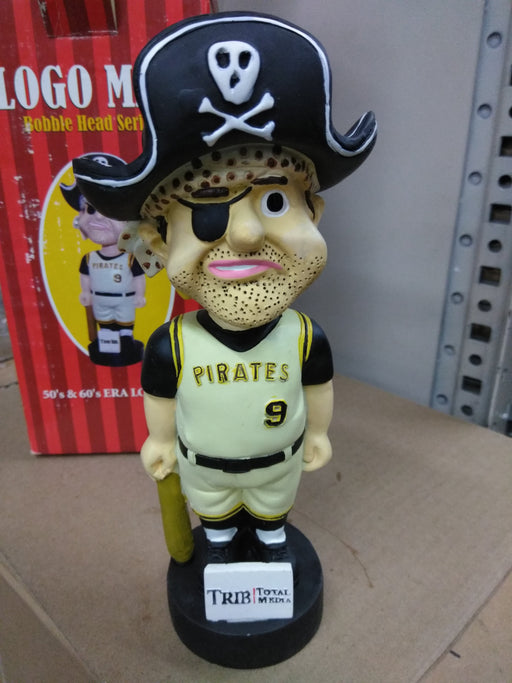 LOGO MAN #9 50S 60S ERA PIRATES Bobblehead