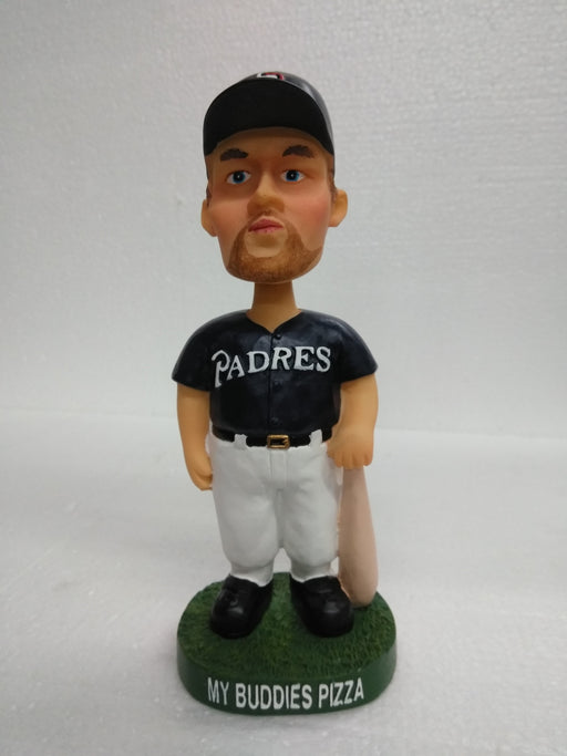 BURROUGHS #21 MY BUDDIES PIZZA PADRES Bobblehead