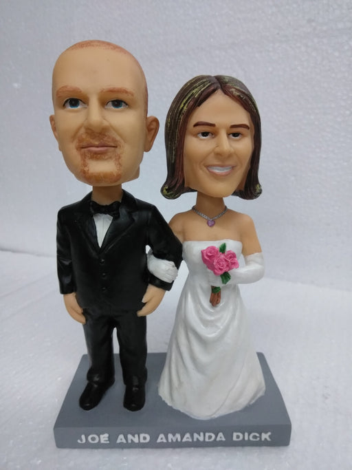 JOE AND AMANDA DICK WEDDING Bobblehead