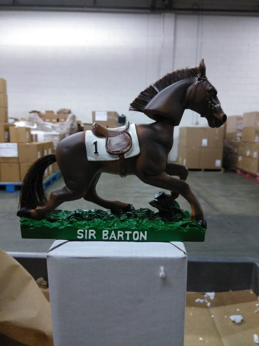 Sir Barton  Can't  find anything Bobblehead EQU