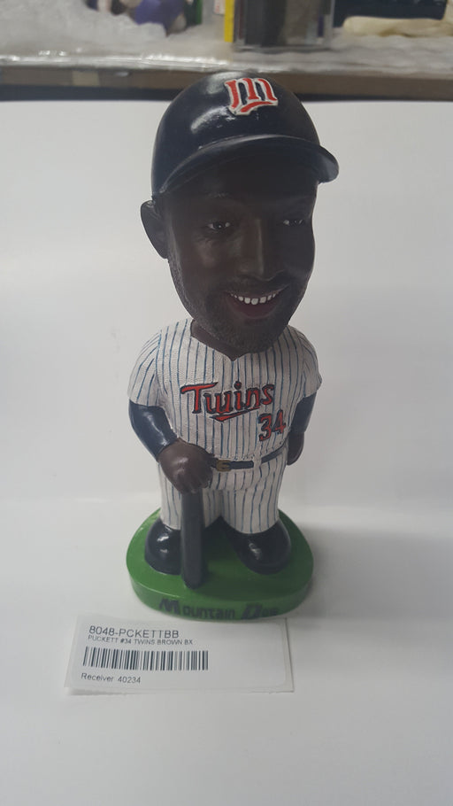 PUCKETT #34 TWINS BROWN BX Bobblehead