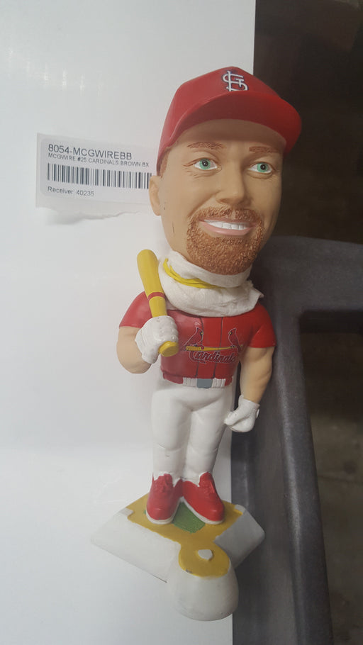 MCGWIRE #25 CARDINALS BROWN BX Bobblehead