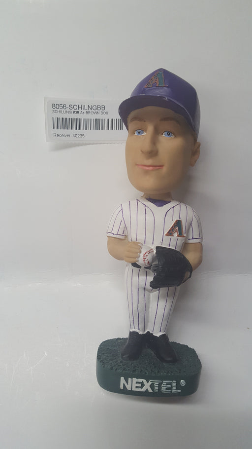 SCHILLING #38 As BROWN BOX Bobblehead