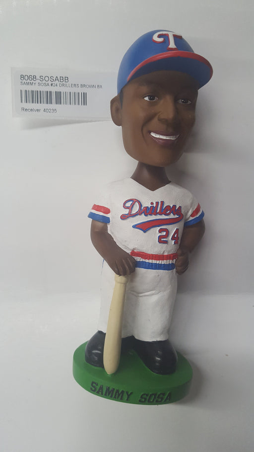 SAMMY SOSA #24 DRILLERS BROWN BX Bobblehead