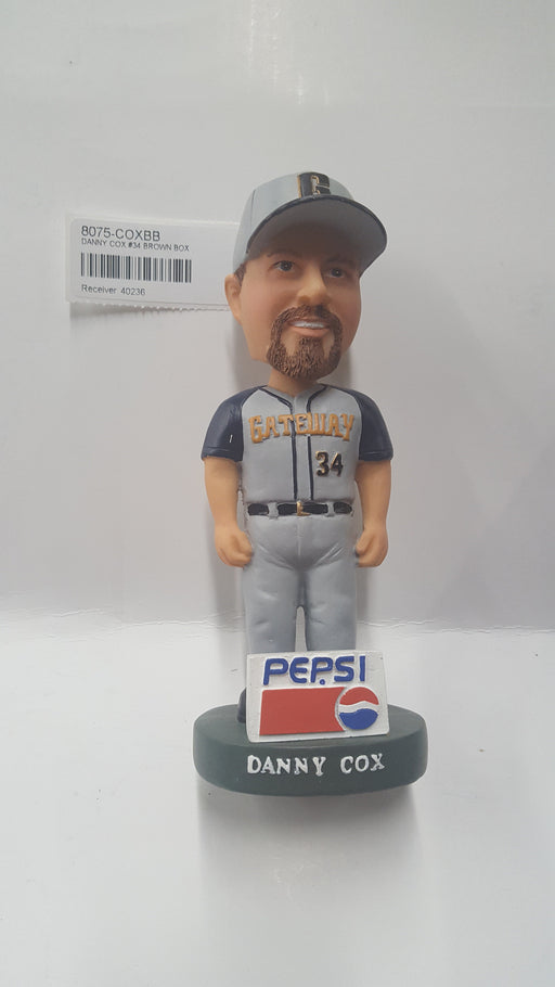 DANNY COX #34 BROWN BOX Bobblehead