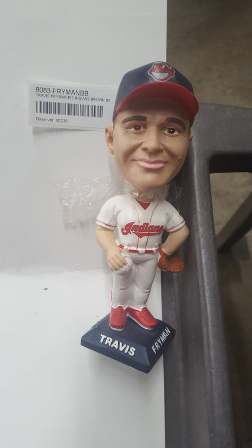 TRAVIS FRYMAN #17 INDIANS BROWN BX Bobblehead