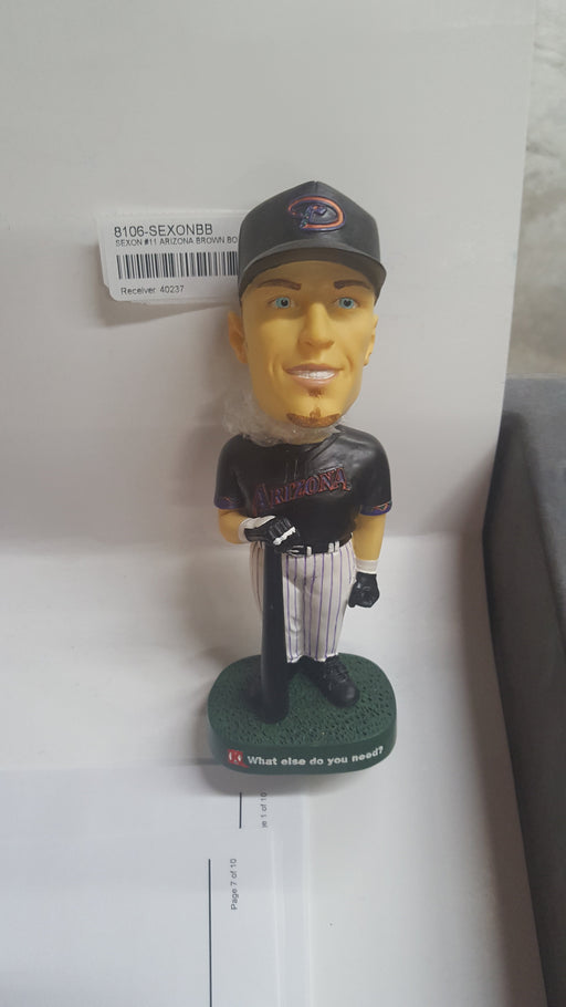 SEXON #11 ARIZONA BROWN BOX Bobblehead