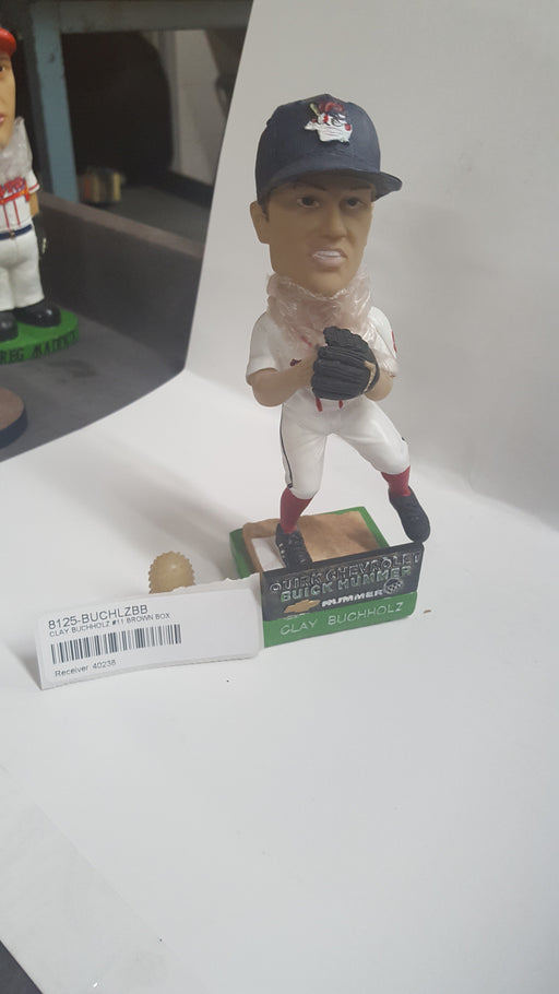 CLAY BUCHHOLZ #11 BROWN BOX Bobblehead