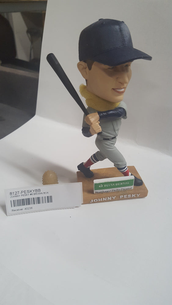 JOHNNY PESKY #6 BROWN BOX Bobblehead