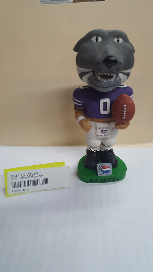 K STATE #0 WILLIE BROWN BOX Bobblehead