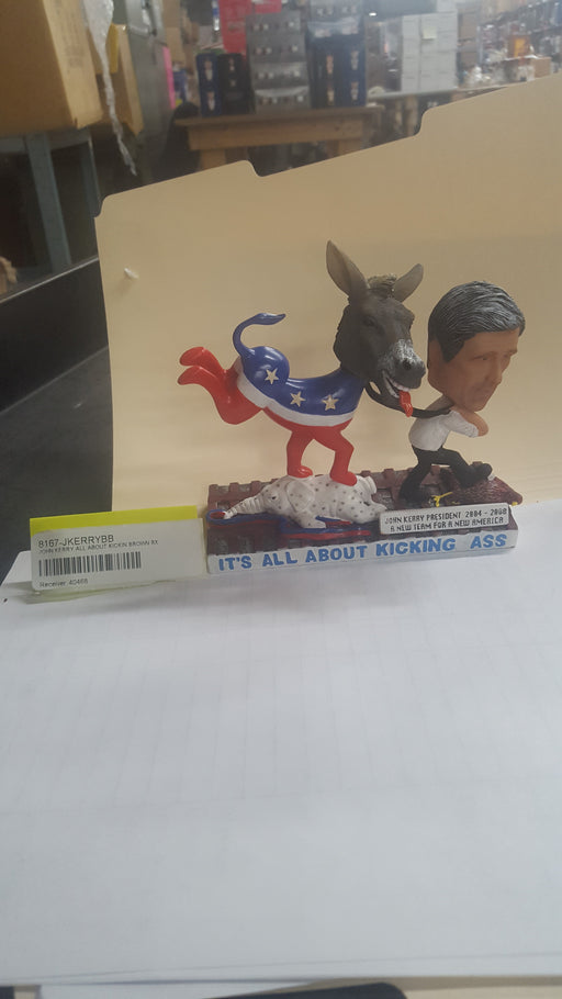 JOHN KERRY ALL ABOUT KICKIN BROWN BX Bobblehead