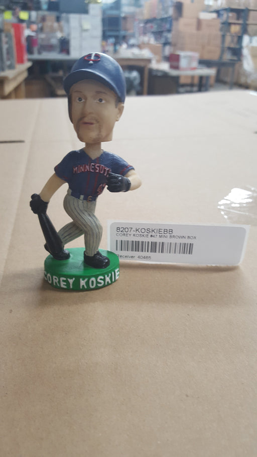 COREY KOSKIE #47 MINI BROWN BOX Bobblehead