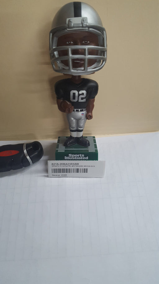 SPORTS ILLUSTRATED #20 RAIDERS BROWN BOX Bobblehead