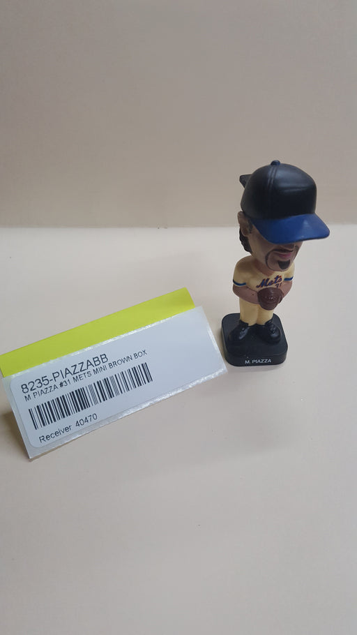 M PIAZZA #31 METS MINI BROWN BOX Bobblehead